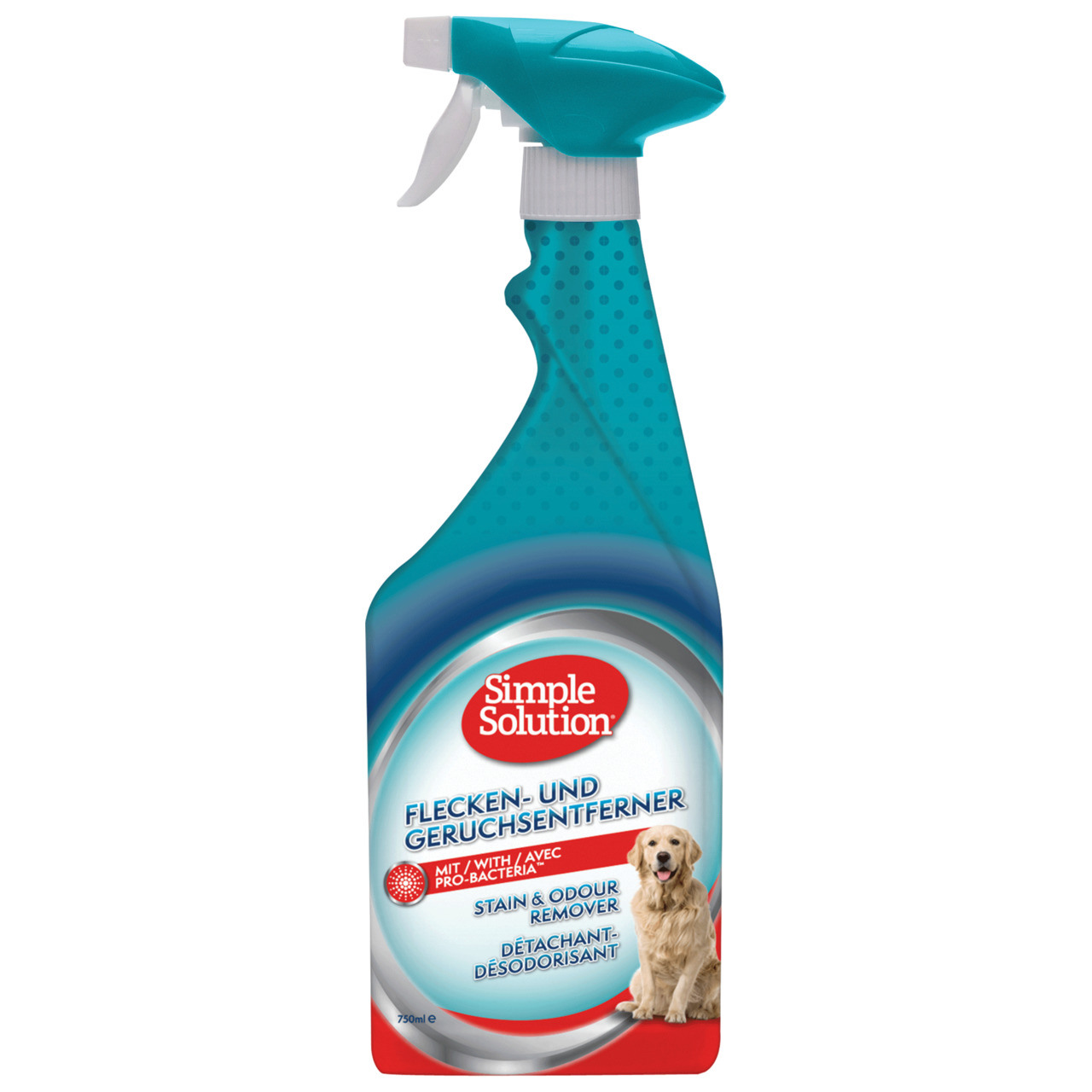 Simple Solution Hunde Flecken-& Geruchsentferner 750 ml Sprühflasche