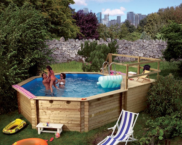 Karibu Pool Modell 1 A/B/C/D - kesseldruckimprägniert
