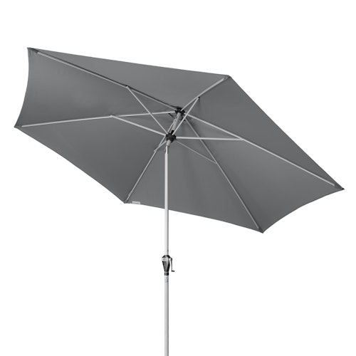 doppler Mittelmastschirm ACTIVE 320 Auto-Tilt, Aluminium Silber / Polyester 180 g/m²