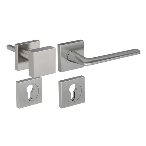 Griffwerk Wechselgarnitur REMOTE SQUARE - Rosetten eckig