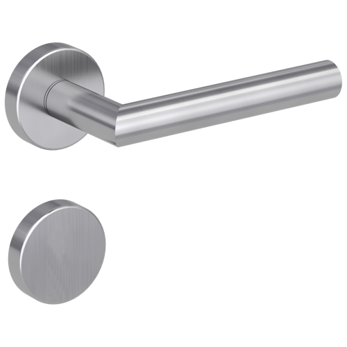 Griffwerk LUCIA Klipptechnik GK3 Rosetten rund Blindrosette Edelstahl matt