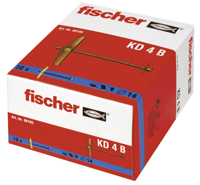 Thumbnail - FISCHER Kippdübel KD 4 B (10  Stück)