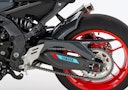 Vorschaubild BODYSTYLE Raceline Hinterradabdeckung ABS Kunststoff Carbon Look für YAMAHA MT-09 / SP, MT-09 Automatik (Y-AMT), YZF-R9