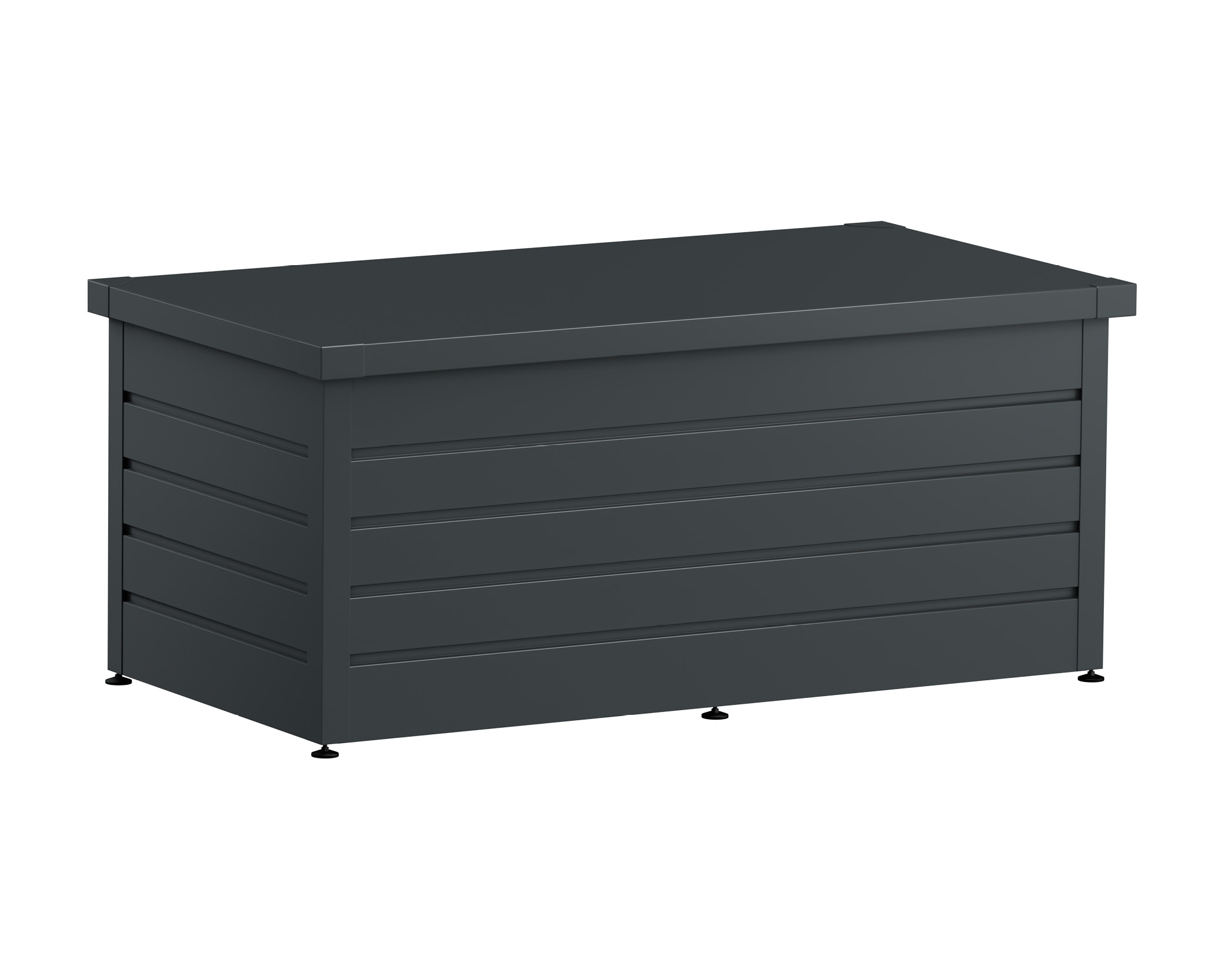 Hörmann Gartenbox EcoStar Euroline B 166 × T 88 × H 73 cm (Größe 2) Anthrazitgrau (RAL 7016)