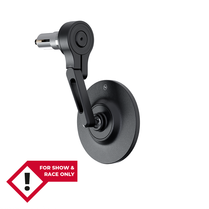 HIGHSIDER pro Lenkerendenspiegel Conero-XS Evo Short Schwarz (1Stck.)