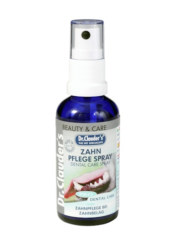 Dr. Clauder's Beauty & Care Zahn Pflegespray 50ml Nahrungsergänzung für Hunde & Katzen