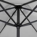 Vorschaubild Derby Mittelmastschirm BASIC 180 Lift, Aluminium Anthrazit / 100 % Polyester 180 g/m²