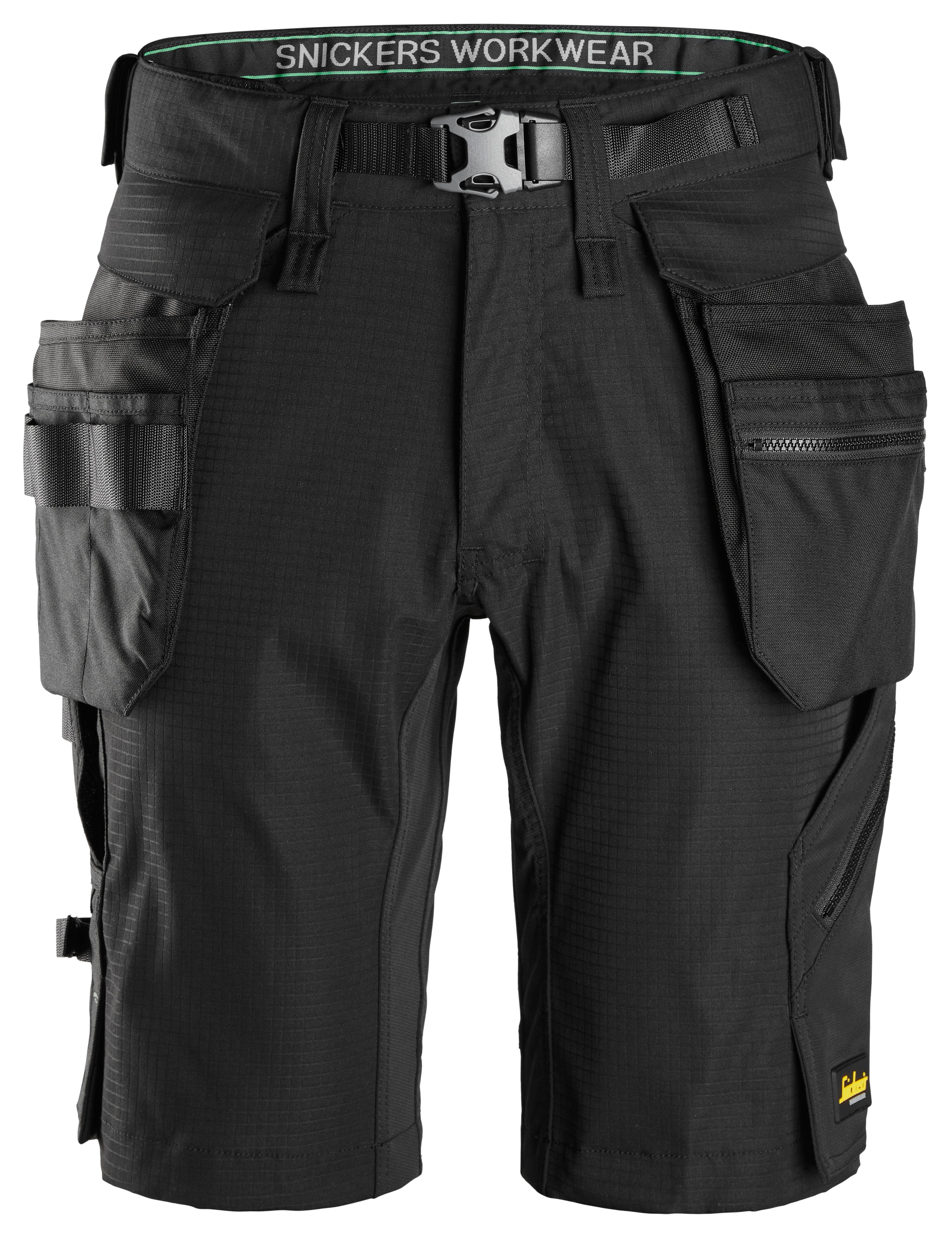 Snickers FlexiWork, Shorts mit abnehmbaren Holstertaschen
