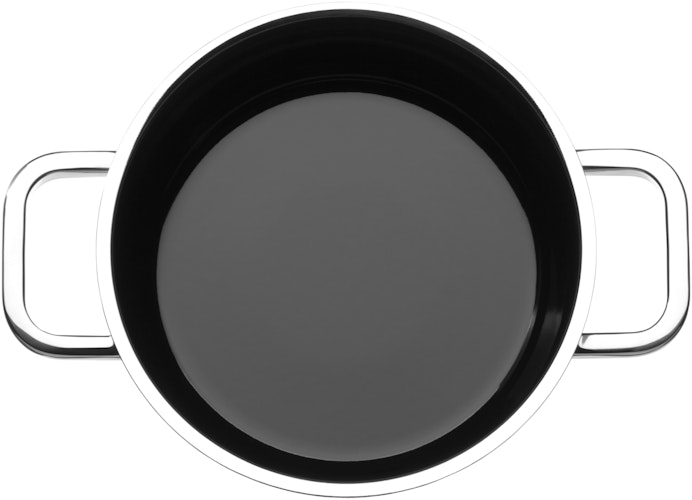 WMF Fusiontec Functional Bratentopf mit Glasdeckel, 20 cm, Black