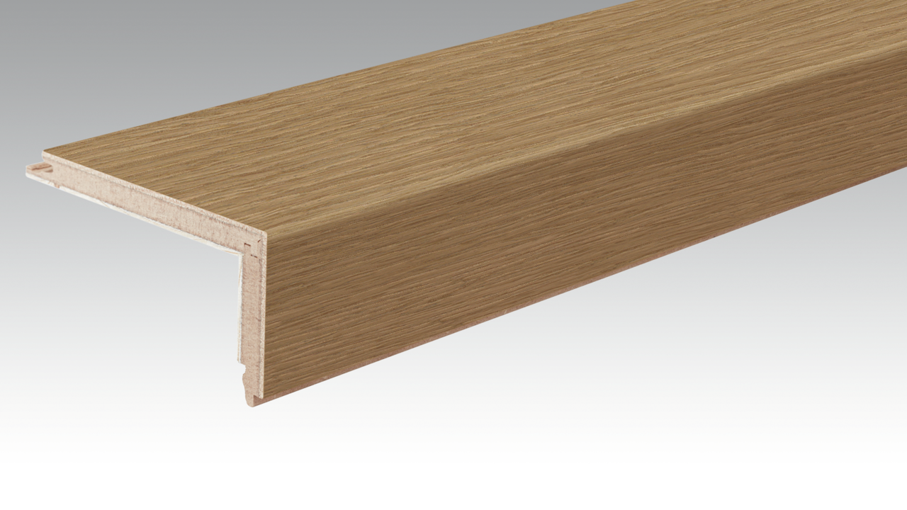MEISTER Treppenkante Parkett L-Profil 2150 x 13 mm 9029 Eiche authentic greige naturgeölt