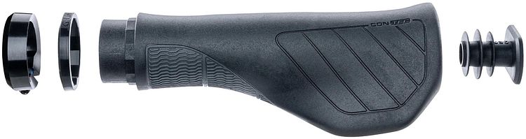CONTEC Griff MERGE Trekking Ergo 140 mm schwarz/grau