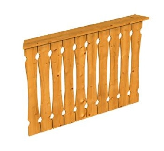 Skan Holz Brüstung Balkonschalung zu Pavillon Nancy