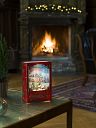 Vorschaubild Konstsmide Weihnachtsbeleuchtung  LED Wasserlaterne rot Buch Schlitten