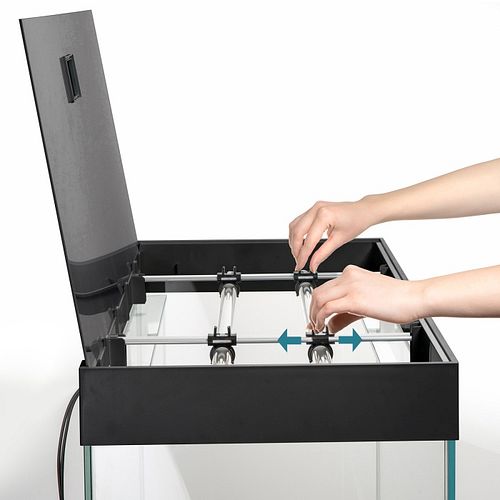 Aquael Aquarium OPTISET 200 schwarz 2.0
