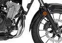 Vorschaubild BODYSTYLE Kotflügelverlängerung vorne ABS Kunststoff schwarz-matt für HONDA CB500X 