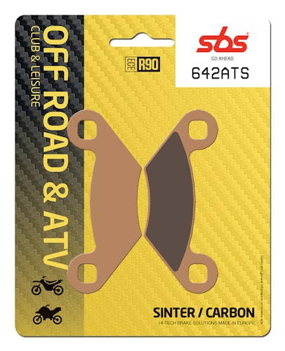 SBS Bremsbelag 642ATS Quad Sinter