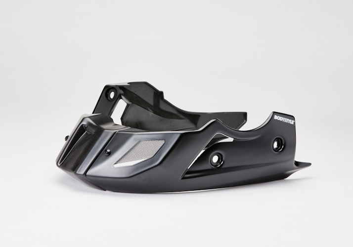 BODYSTYLE Sportsline Bugspoiler ABS Kunststoff schwarz für YAMAHA Tracer 700 