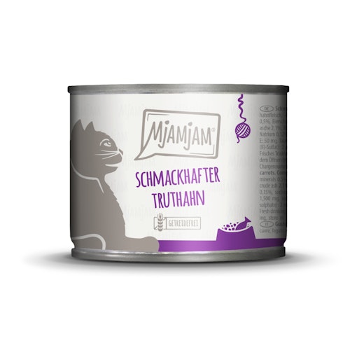 MJAMJAM Leckere Mahlzeit 200g Dose Katzennassfutter
