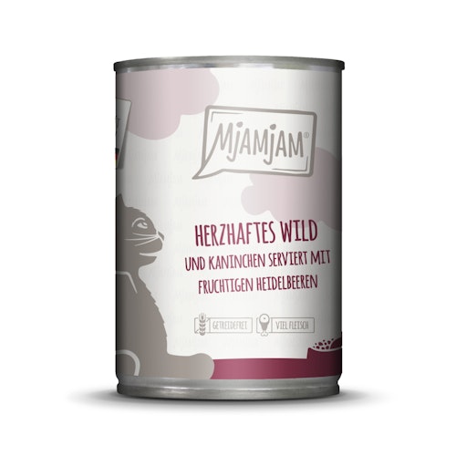 MJAMJAM Leckere Mahlzeit 400g Dose Katzennassfutter