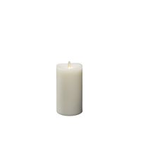 Konstsmide Weihnachtsbeleuchtung  LED Echtwachskerze cremeweiß 3D 16,5cm