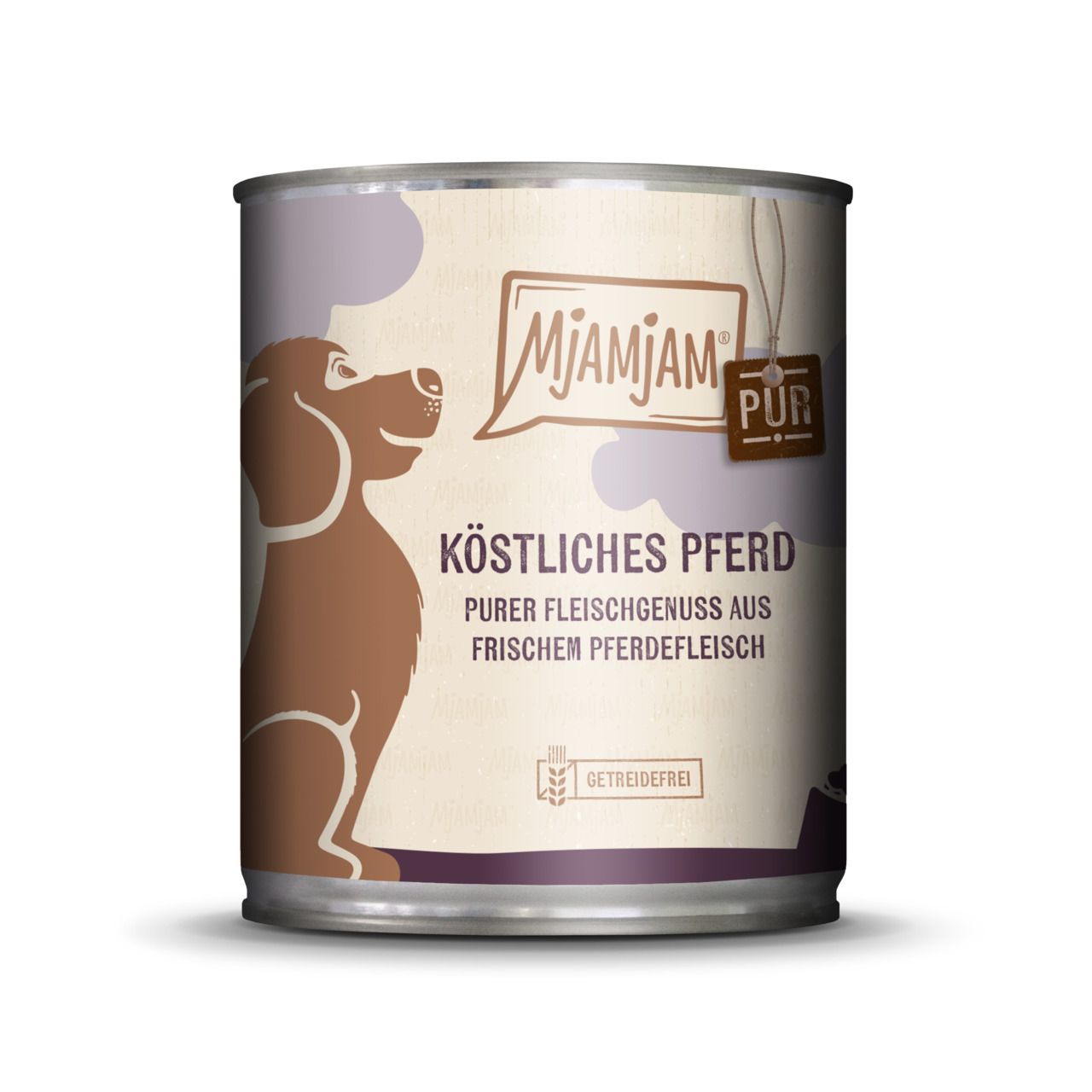 MJAMJAM Purer Fleischgenuss 800g Dose Hundenassfutter