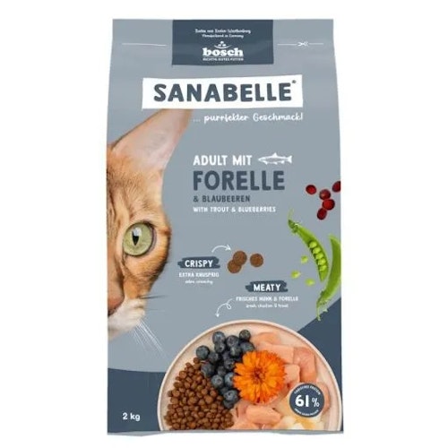 Sanabelle Adult Forelle Katzentrockenfutter
