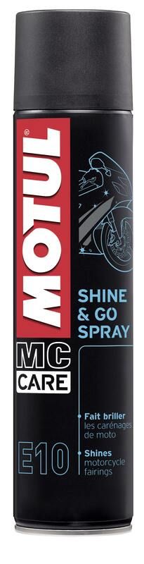 MOTUL Shine & Go MC Care E10 - Spray 400ml