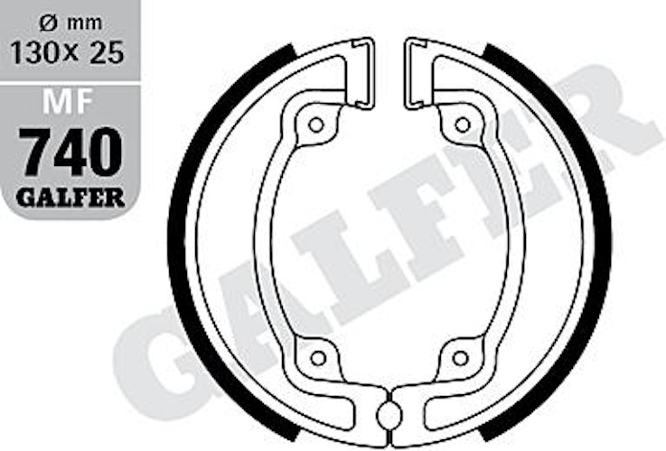 Galfer Bremsbacke MF740