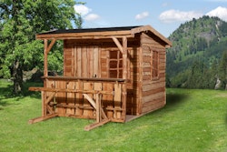 Weka Gartenhaus 820 A - 20 mm