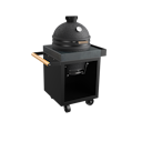 Vorschaubild OFYR Kamado Table Black 65 PRO Concrete The Bastard