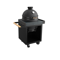 OFYR Kamado Table Black 65 PRO Concrete The Bastard