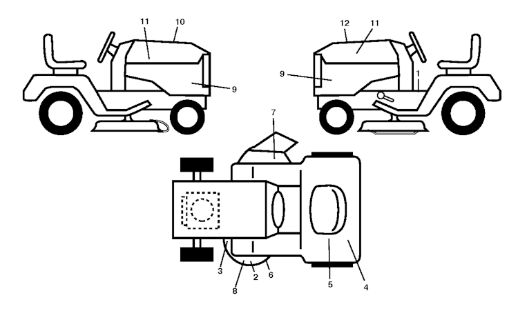 Husqvarna Gartentraktoren 96045006600 TS 354D