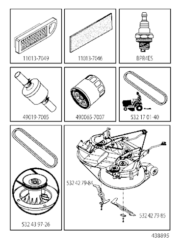 Husqvarna Gartentraktoren 96051001700 CTH 163T
