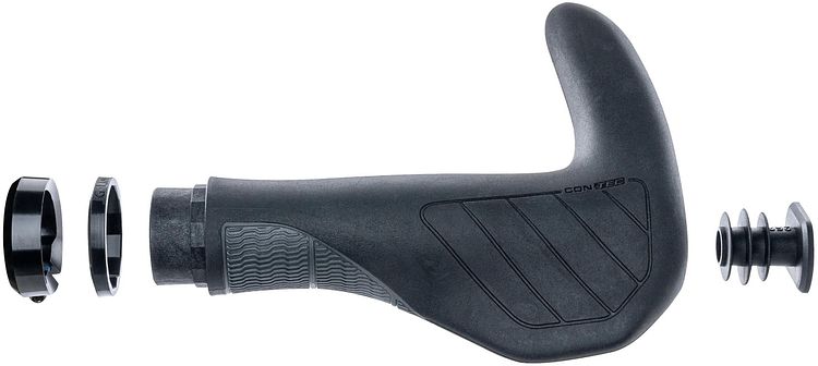 CONTEC Griff MERGE Trekking Bar 140 mm schwarz/grau