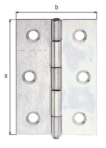 Alberts® Scharnier  63x43 mm