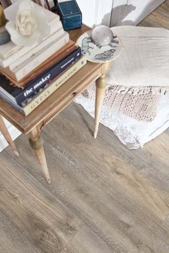 HANDMUSTER MEISTER Designboden MeisterDesign. flex DD 400 Wildeiche grau 6977