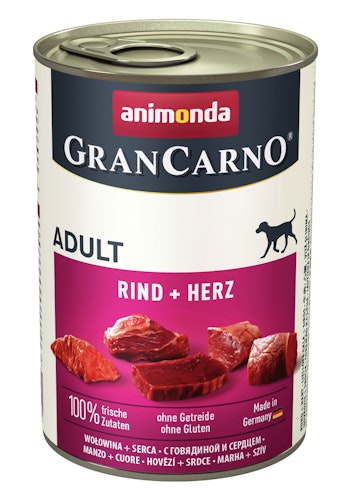 animonda Gran Carno Adult 400g Dose Hundenassfutter