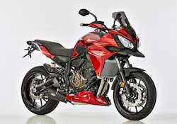 BODYSTYLE Sportsline Bugspoiler ABS Kunststoff rot für YAMAHA Tracer 700 