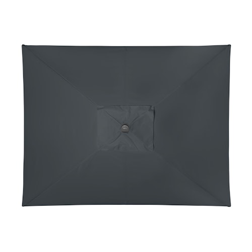 Derby Mittelmastschirm BASIC 250 x 200 Lift, Aluminium Anthrazit / 100 % Polyester 180 g/m²