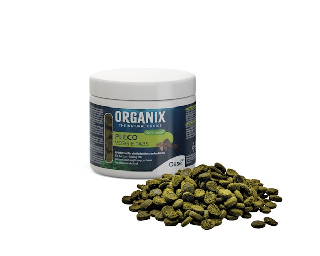 Oase Fischfutter ORGANIX Pleco Veggie Tabs 175 ml