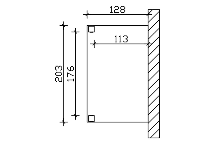 Skan Holz Pultdach Vordach Prerow