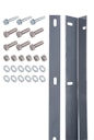 Vorschaubild Alberts® Befestigungsleiste f.Doppelstab-Gittermatten,anthrazit,Länge:1800 mm,m.Schrauben 623265