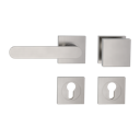Vorschaubild Griffwerk Wechselgarnitur AVUS eckig - Samtgrau, Kaschmirgrau, Graphitschwarz