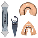 Vorschaubild Einhell Multifunktionswerkzeug-Zubehör Multi-Tool-Set Fliesen 4tlg. 49708750