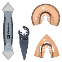 Einhell Multifunktionswerkzeug-Zubehör Multi-Tool-Set Fliesen 4tlg. 49708750