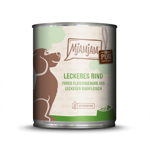 MJAMJAM Purer Fleischgenuss 800g Dose Katzennassfutter