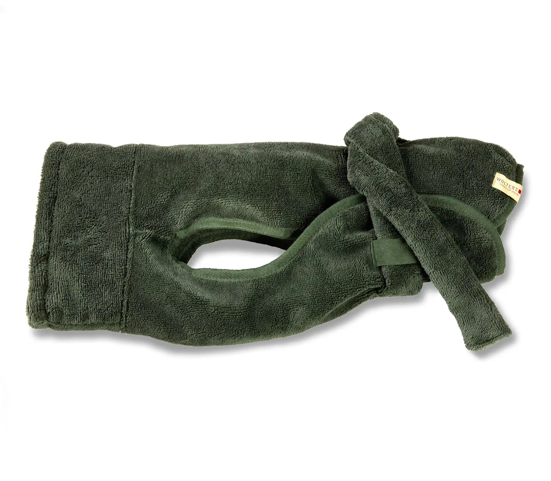 WOLTERS Easy Clean Hundebademantel olive