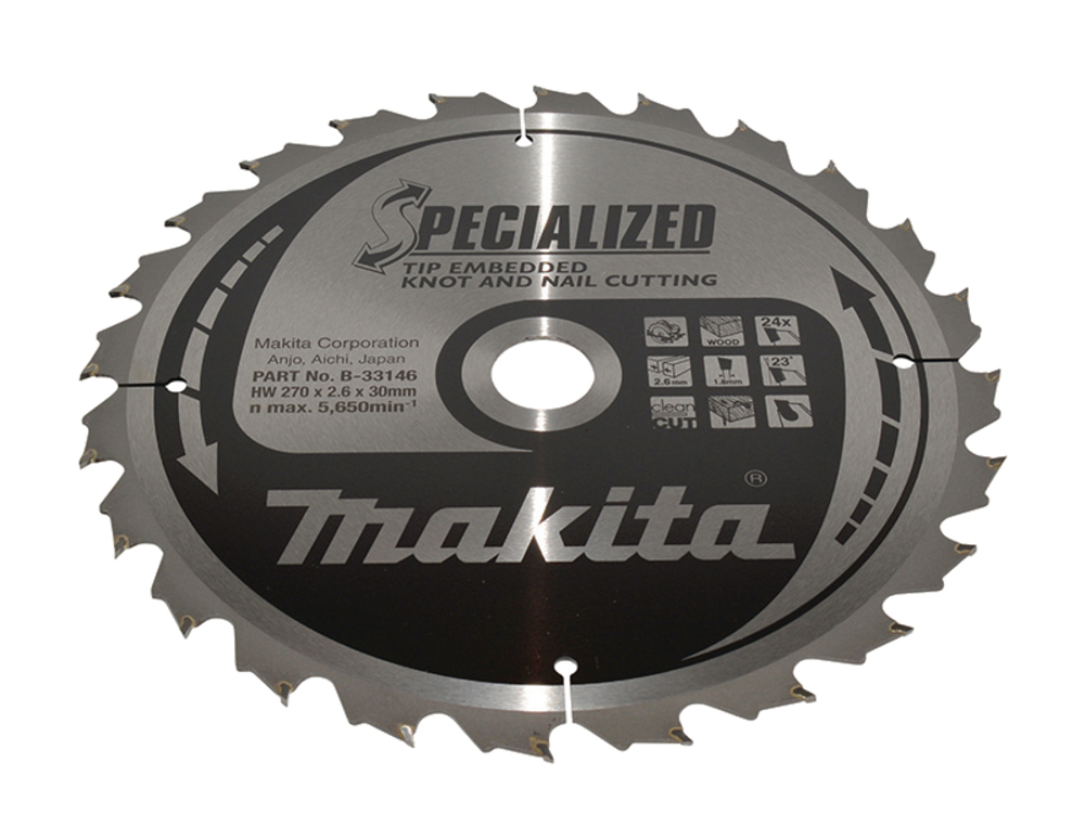 Makita SPECIALIZED Sägeb.270x30x24Z B-33146