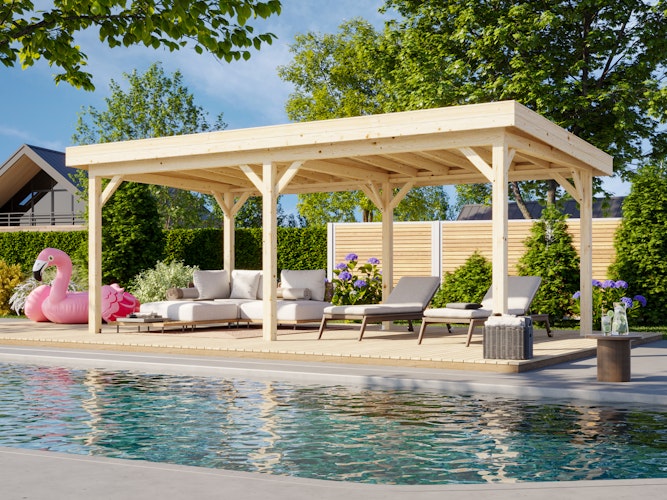 Palmako Carport/Pavillon Connect Lenna 16,6 m²