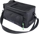 Vorschaubild CONTEC Gepäckträgertasche Via Commuter schwarz inkl. vormontiertem Racktime Snap-it Ada